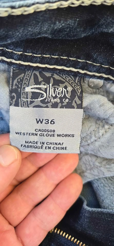 Silver Jeans Co. W36 Denim Jeans - photo 2