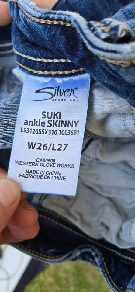 Silver Jeans Co. Suki Ankle Skinny W26/L27 - photo 2