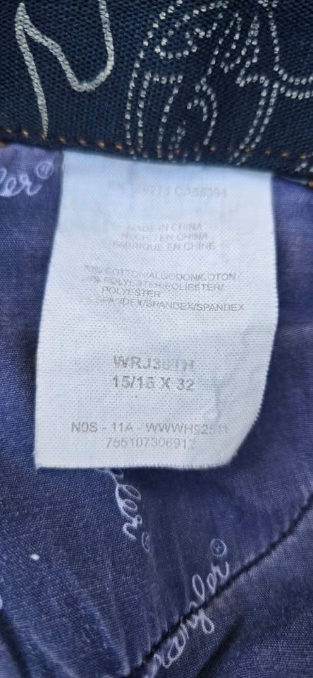 Wrangler Q-Baby Jeans Size 15/16 x 32 - photo 2
