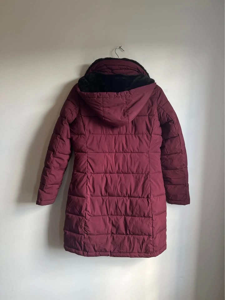 Andrew Marc Burgundy Puffer Size Small Detachable Hood - photo 4