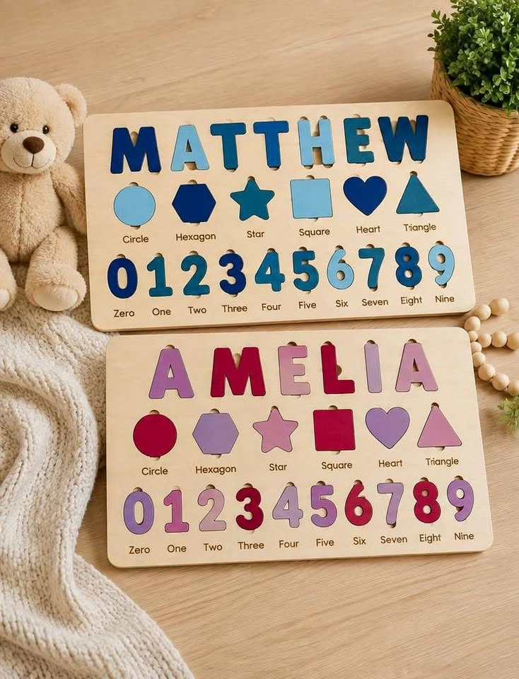 Custom Name Puzzles