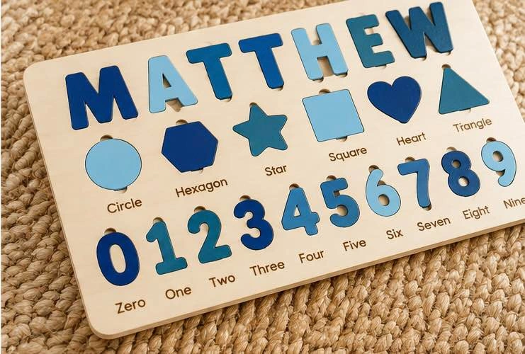 Custom Name Puzzles - photo 2