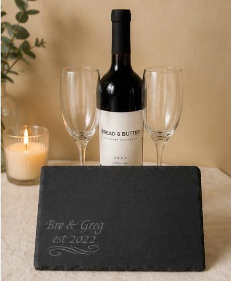 Custom Slate Cheese and Charcuterie Board - photo 4