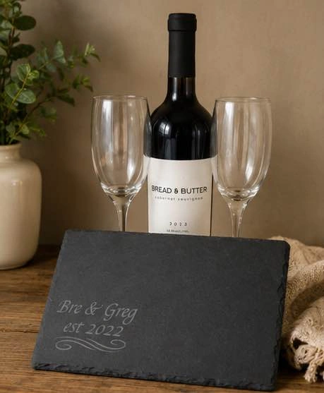 Custom Slate Cheese and Charcuterie Board - photo 5