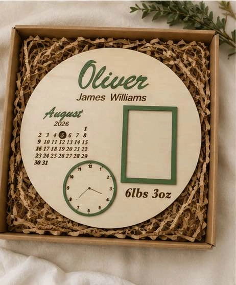 Custom Engraved Baby Keepsake - photo 2