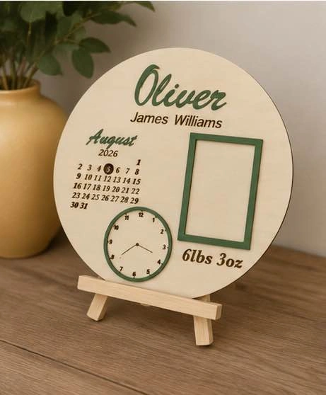 Custom Engraved Baby Keepsake - photo 3