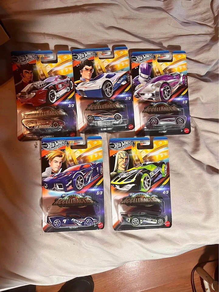 Hot Wheels silver series Acceleracers