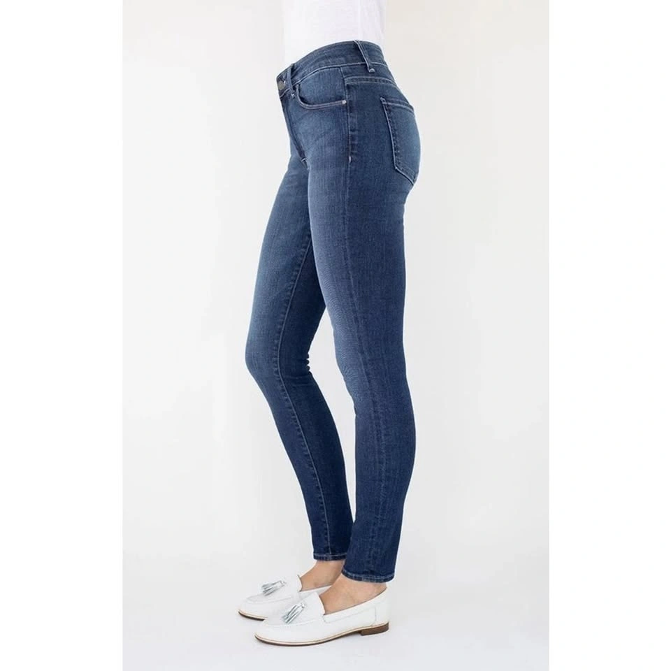 Fidelity Denim Jeans Sola Mid Rise Ankle Size 28 - photo 2