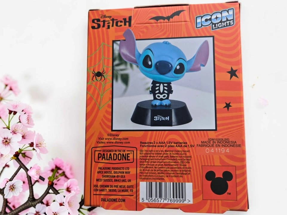 Disney Paladone Skeleton Stitch Icon Light • Halloween Edition - photo 4