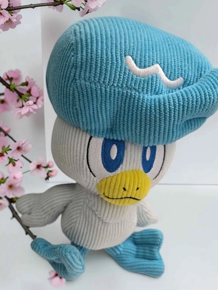 Pokemon Quaxly Corduroy Plush by Jazwares – Official Tag - photo 5