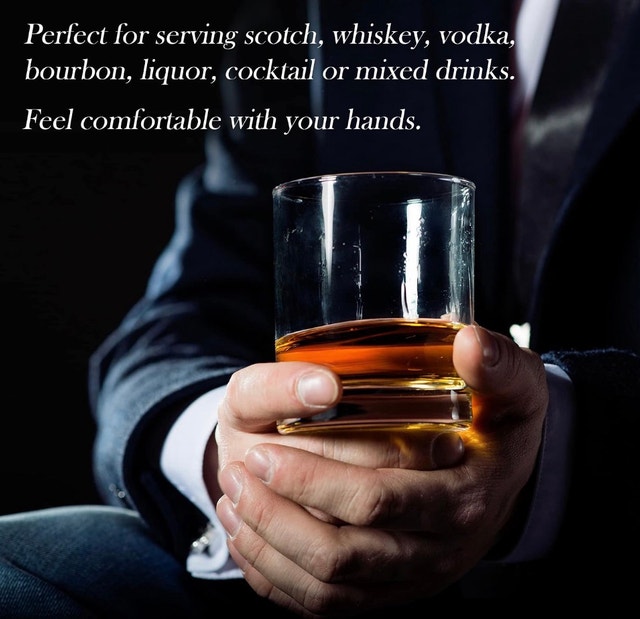 Premium Set of 6 Red Bank Whiskey Co Rock Solid Glasses - photo 4