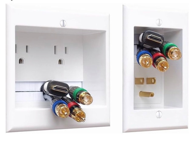 Brand New Power Bridge Model TWO-CK In-Wall Cable Management Kit