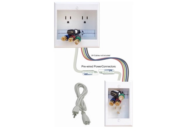 Brand New Power Bridge Model TWO-CK In-Wall Cable Management Kit - photo 2