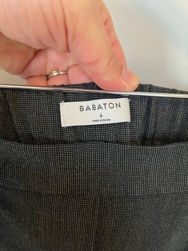 Aritzia Babaton Cohen Pull On Pants Sz 6 Dark Gray - photo 4