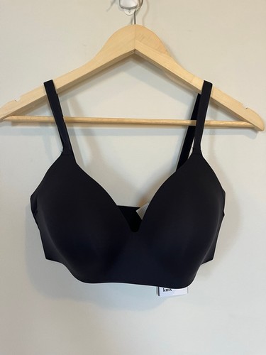 Knix Wingwoman Black Bra Size 6/34D Wireless Sculpted Bra - photo 2