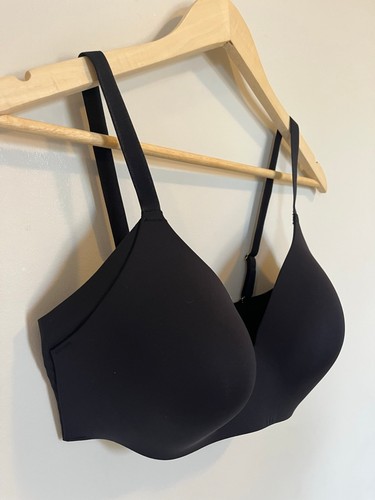 Knix Wingwoman Black Bra Size 6/34D Wireless Sculpted Bra - photo 3