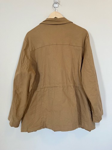 Tan Guillaume Brown Floral Embroidered Utility Jacket - photo 5