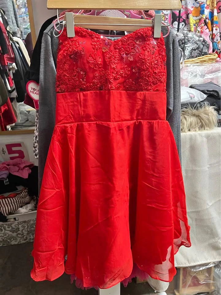 🏈 Red Tube Party dress - new