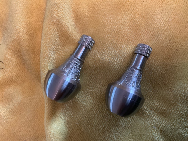 Thai Pewter Salt and Pepper Shakers
