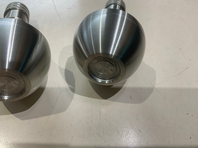 Thai Pewter Salt and Pepper Shakers - photo 2