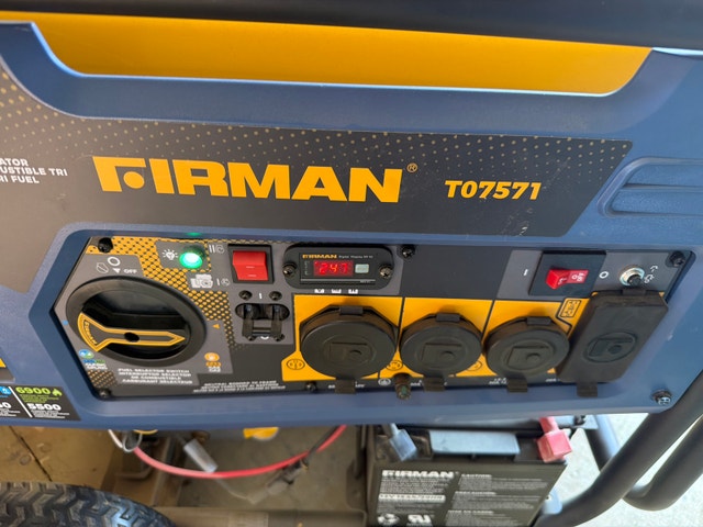 Firman T07571 Tri Fuel Generator