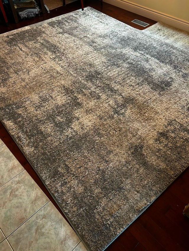 White & Grey Rug (7'10 x 9'10) - photo 2