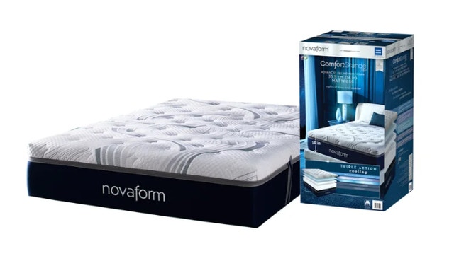 New Queen 14" Mattress - NovaForm ComfortGrande Plus Advanced