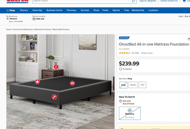 New King Mattress Foundation