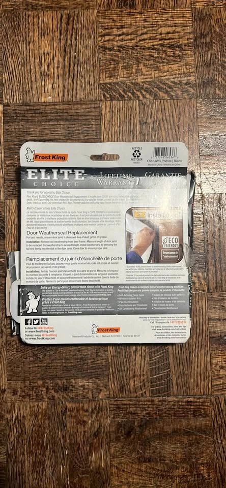 Frost King Elite Choice Door Weatherseal Replacement - photo 2