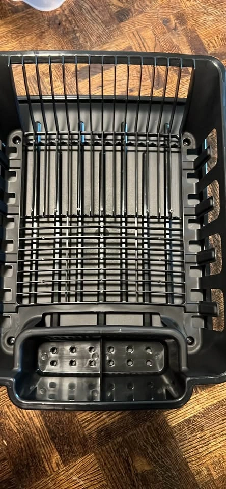 Sterilite Black Dish Drainer with Drainboard 🏈 - photo 3
