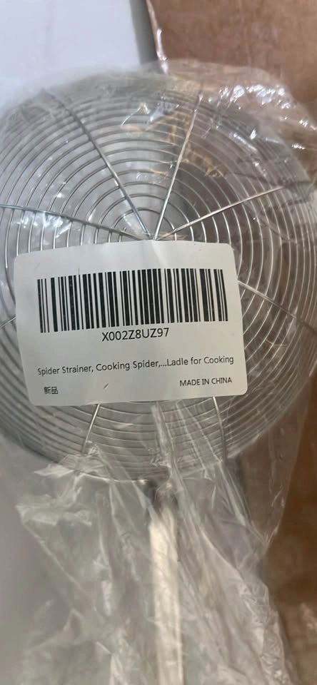 Set of 2 Stainless Steel Spider Strainers 🏈 - photo 3