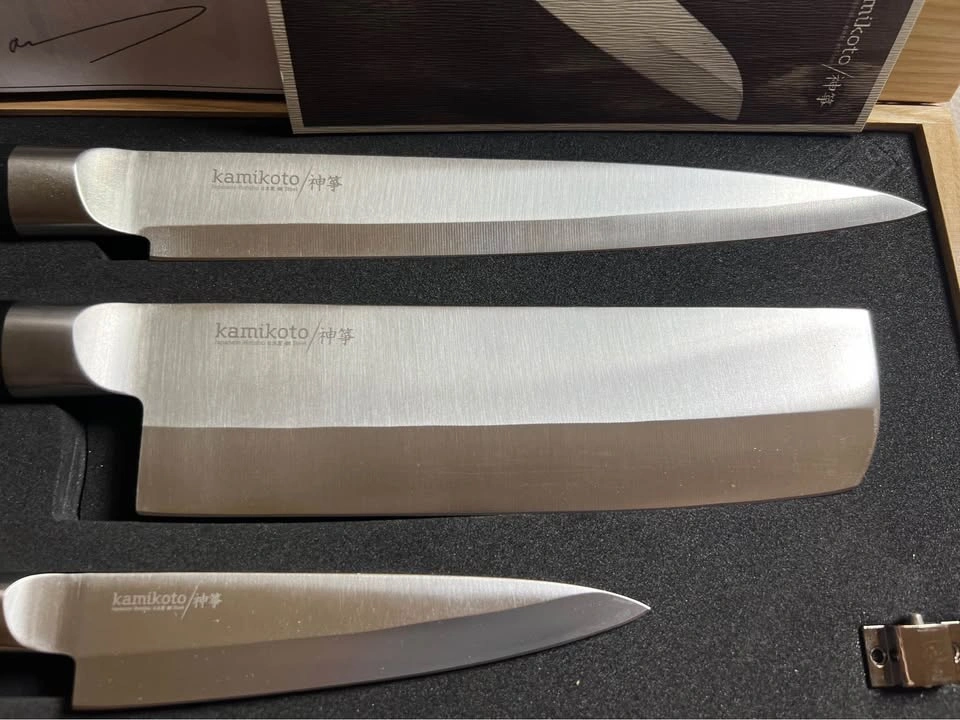 Kamikoto kanpeki knife set, new Japanese knives - photo 2