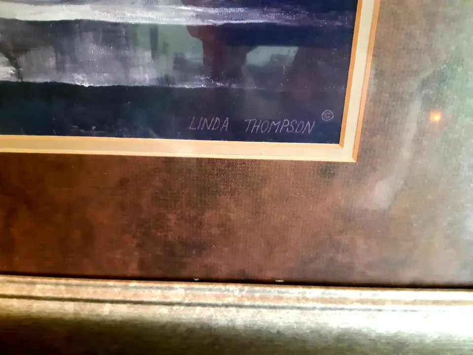 Gorgeous framed and matted art image indicator(2)