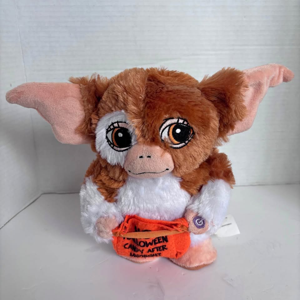 Gremlin Halloween Plush with Candy Bag & Sound