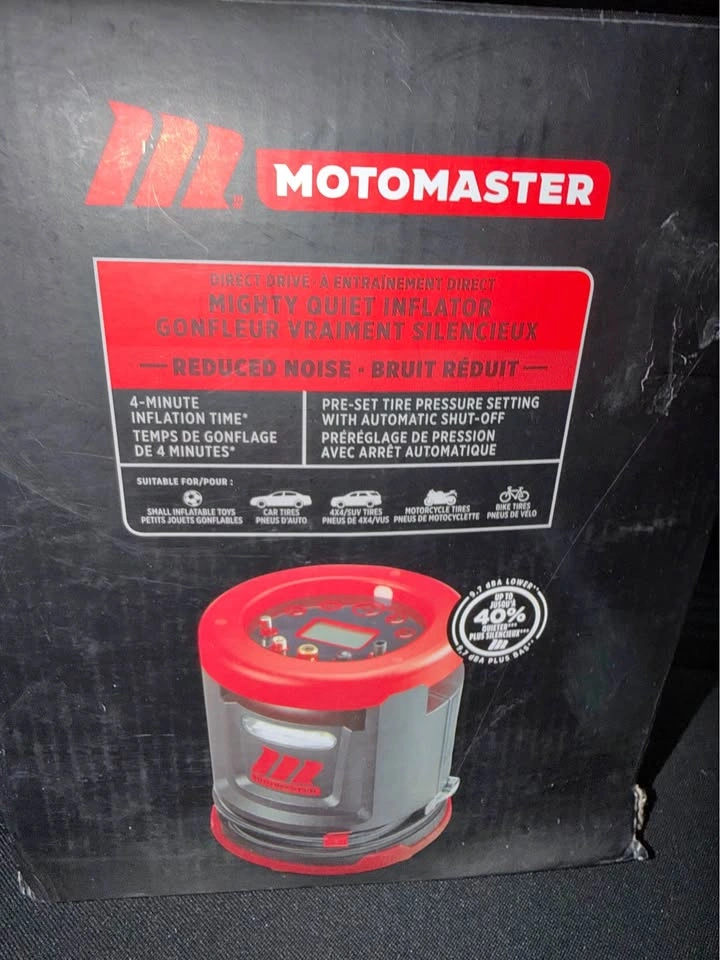 Motomaster Mighty Quiet Inflator