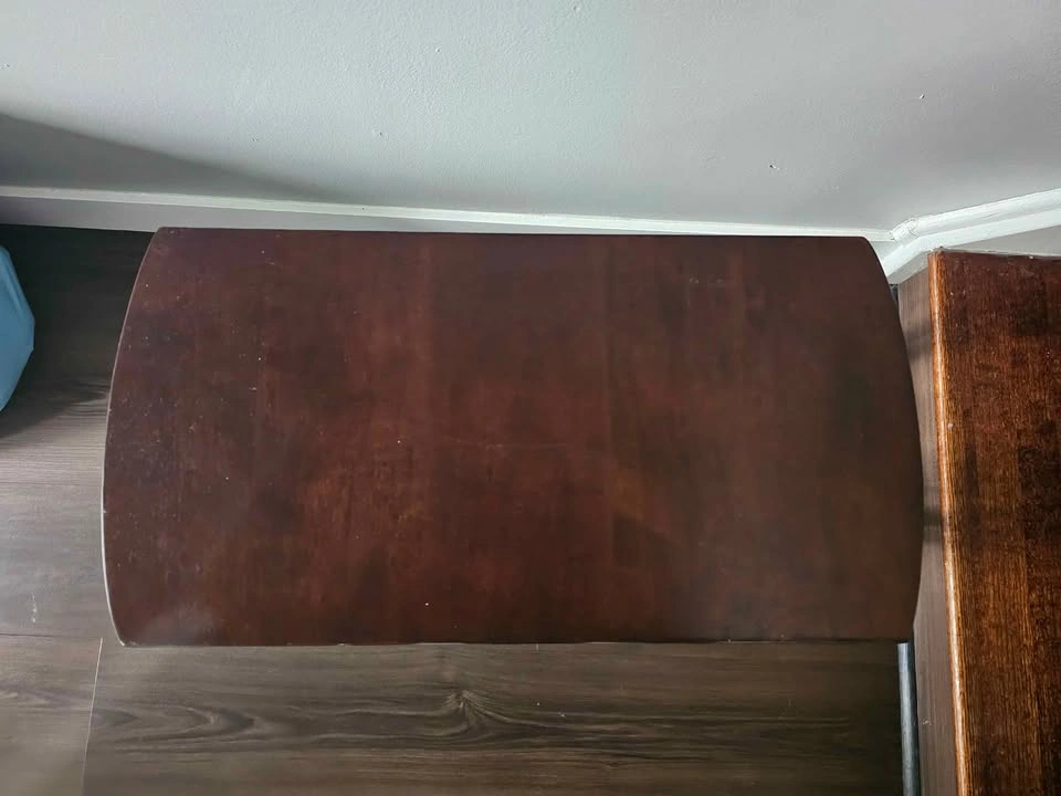 Dark Wood End Table - photo 3