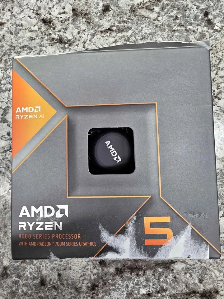 AMD Ryzen 5 8600G 6-Core 12-Thread AM5 CPU – Unused Open Box