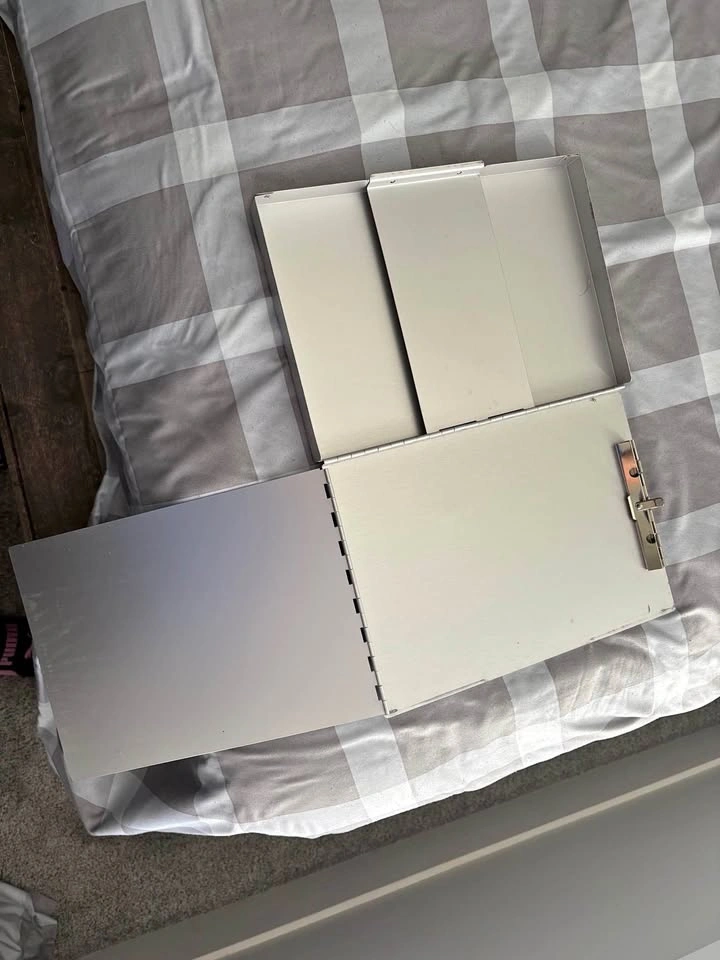 Aluminum Left-Hinged Clipboard