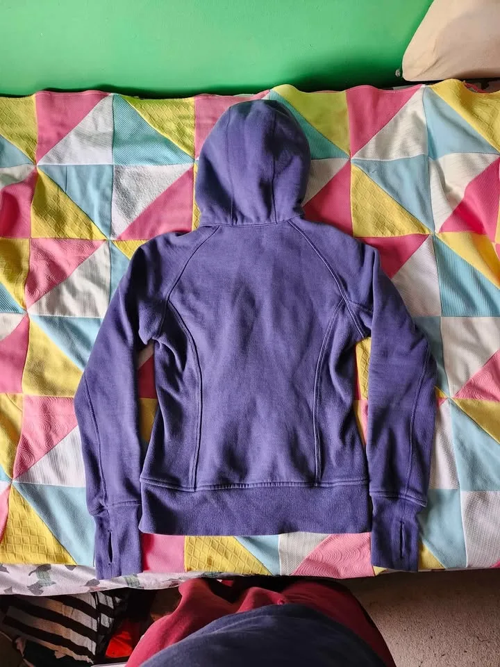 Purple Lululemon scuba zip-up hoodie image indicator(2)