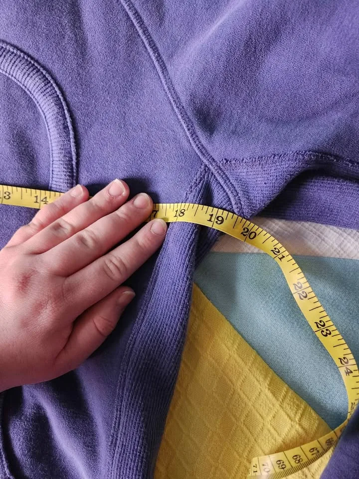 Purple Lululemon scuba zip-up hoodie image indicator(7)