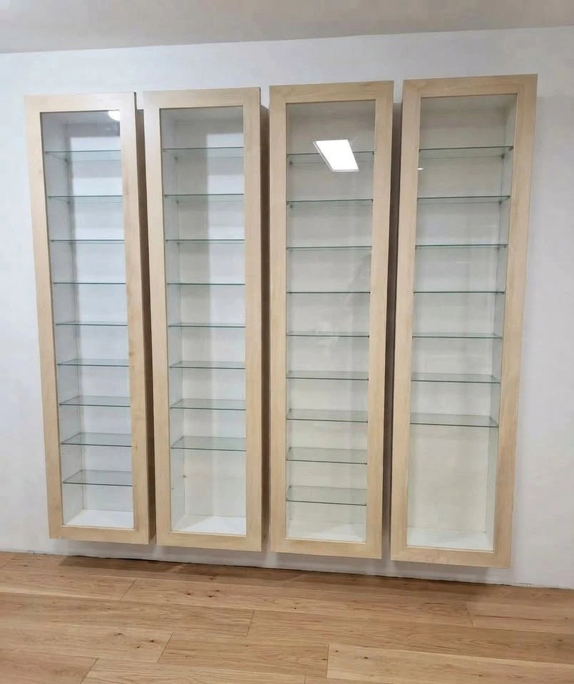 x4 rare Ikea Bertby display cabinet units