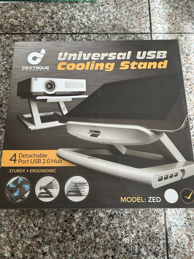 Dextrous Concepts ZED Universal USB Cooling Stand - photo 2