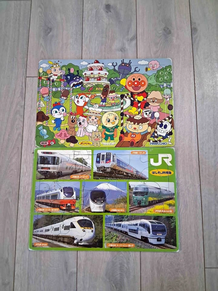 Anpanman and JR Trains Jigsaw Puzzles