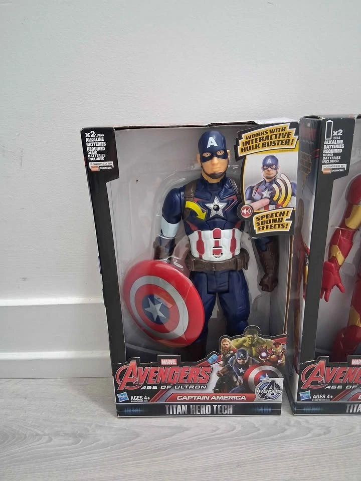 Marvel Avengers Titan Hero Tech Captain America & Iron Man - photo 2