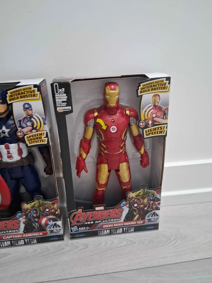 Marvel Avengers Titan Hero Tech Captain America & Iron Man - photo 3