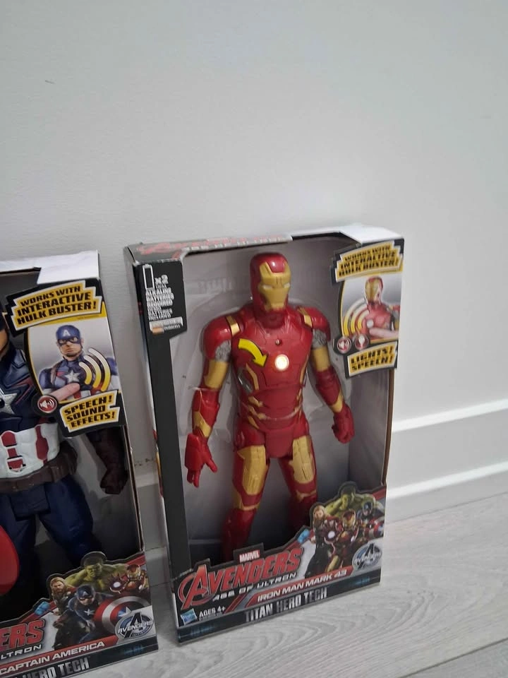 Marvel Avengers Titan Hero Tech Captain America & Iron Man - photo 4
