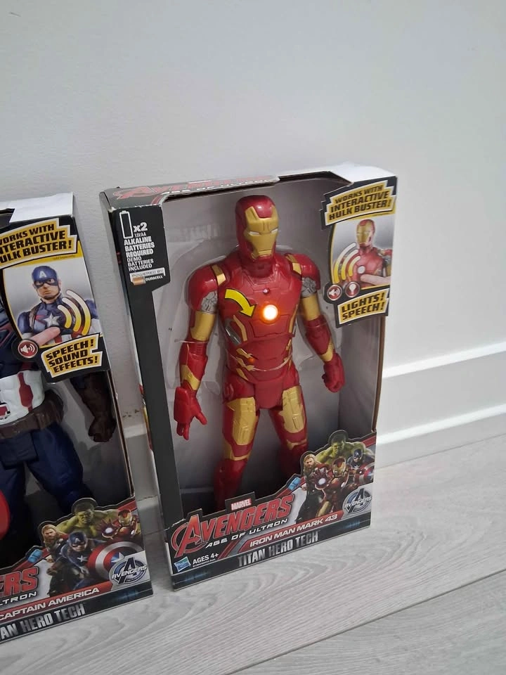 Marvel Avengers Titan Hero Tech Captain America & Iron Man - photo 5