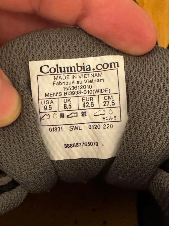 Columbia Men’s Hiking Shoes - photo 3