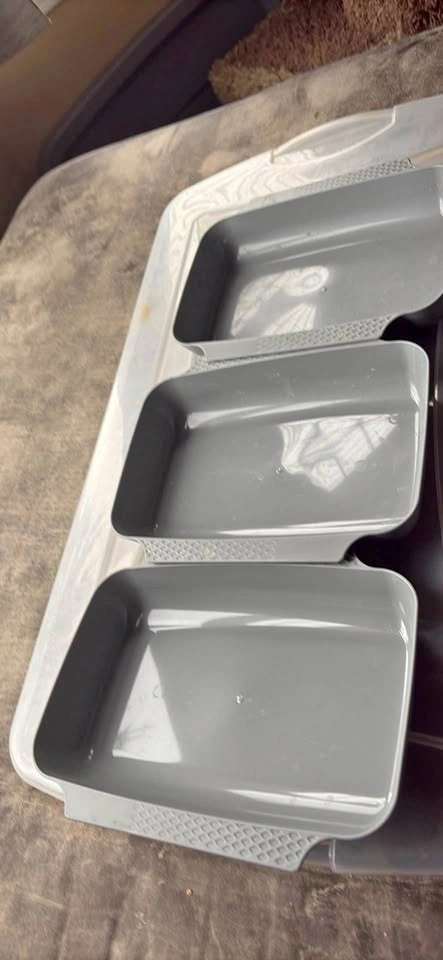 Pampered chef Coating Trays