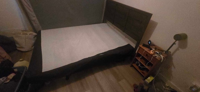 Headboard and frame